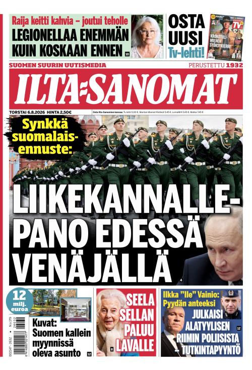 Ilta-Sanomat 6.8.2026