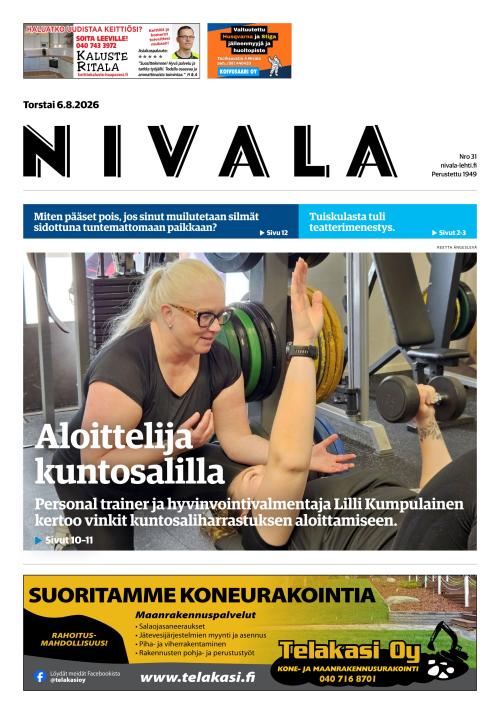 Nivala-lehti 6.8.2026