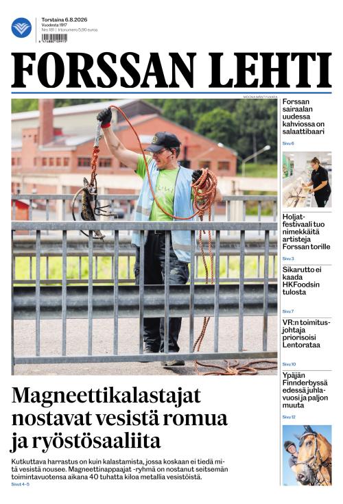 Forssan Lehti 6.8.2026