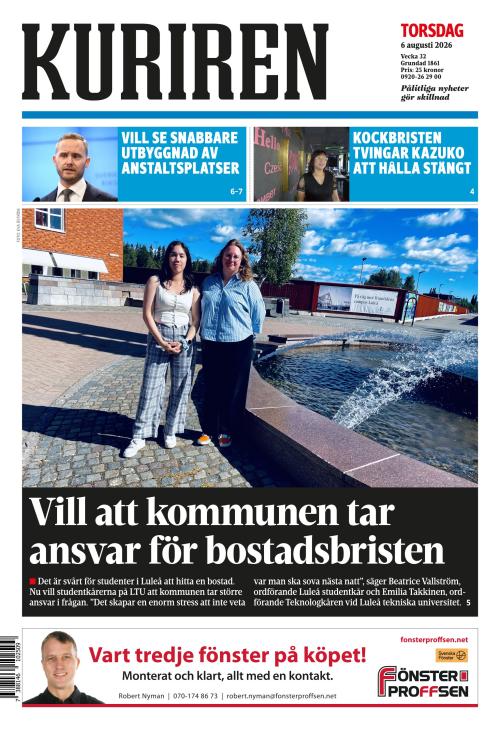 Norrbottens-kuriren 6.8.2026