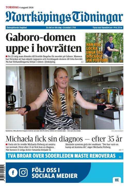 Norrköpings Tidningar 6.8.2026