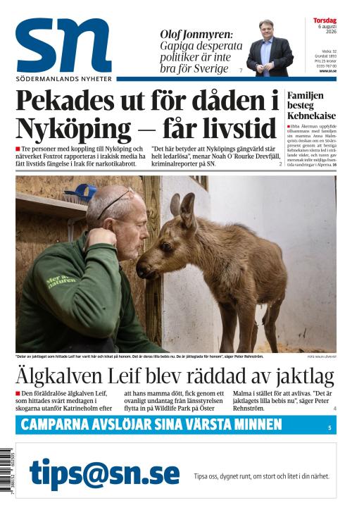 Södermanlands Nyheter 6.8.2026