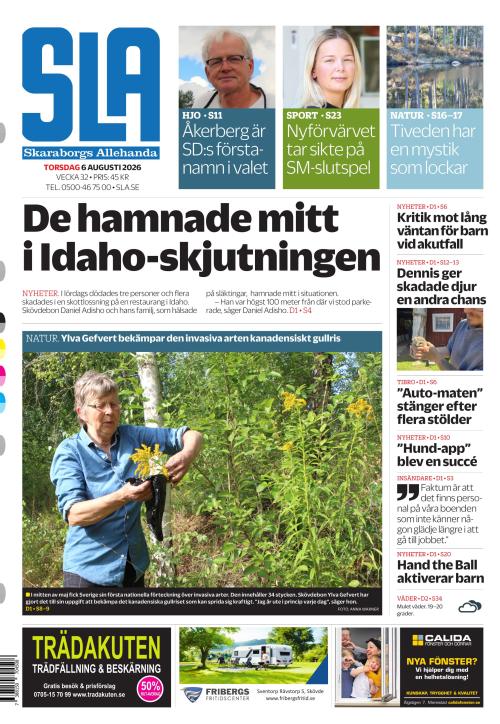 Skaraborgs Allehanda 6.8.2026