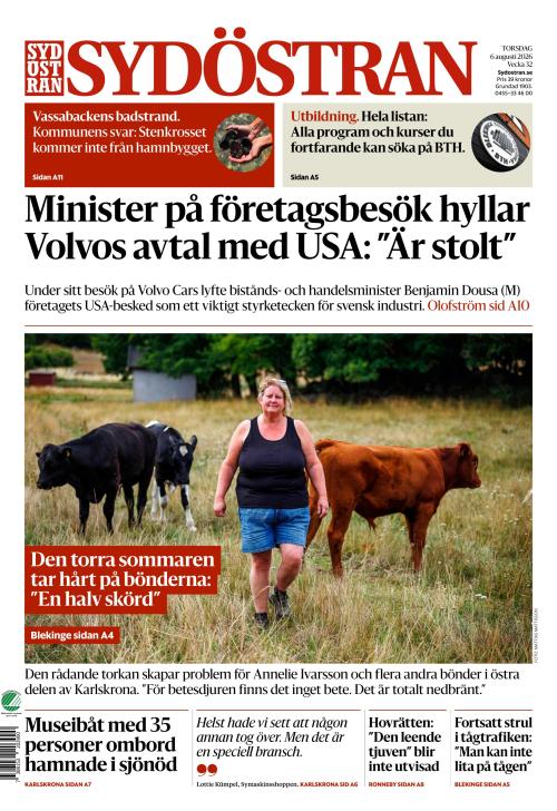 Sydöstran 6.8.2026