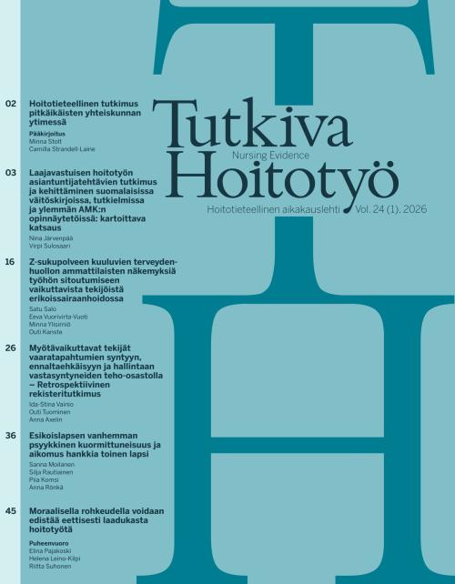 Tutkiva Hoitotyö 01/2026