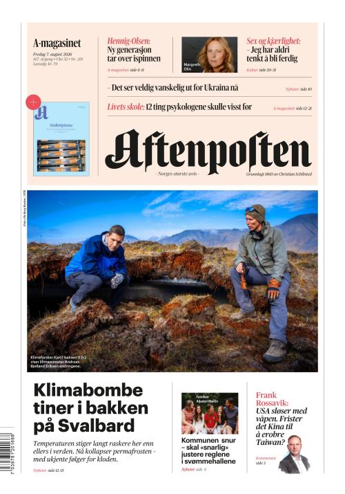 Aftenposten 7.8.2026