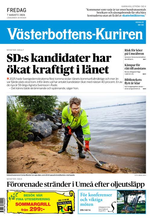 Västerbottens-Kuriren (SE) 7.8.2026