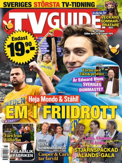 TV-guiden (SE) 12.8.2026
