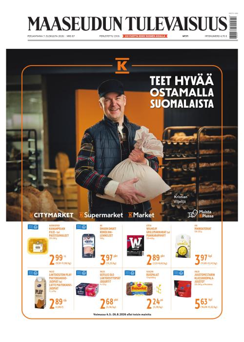 Maaseudun Tulevaisuus 7.8.2026