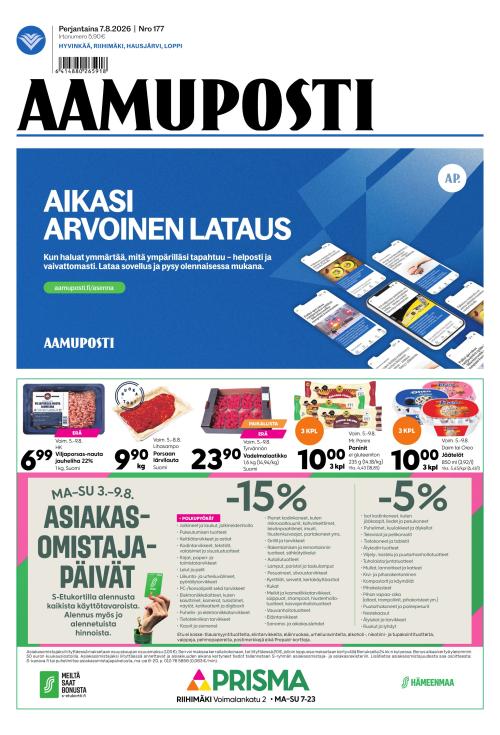 Aamuposti 7.8.2026