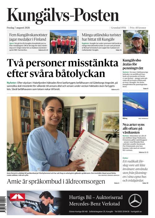 Kungälvs-Posten 7.8.2026