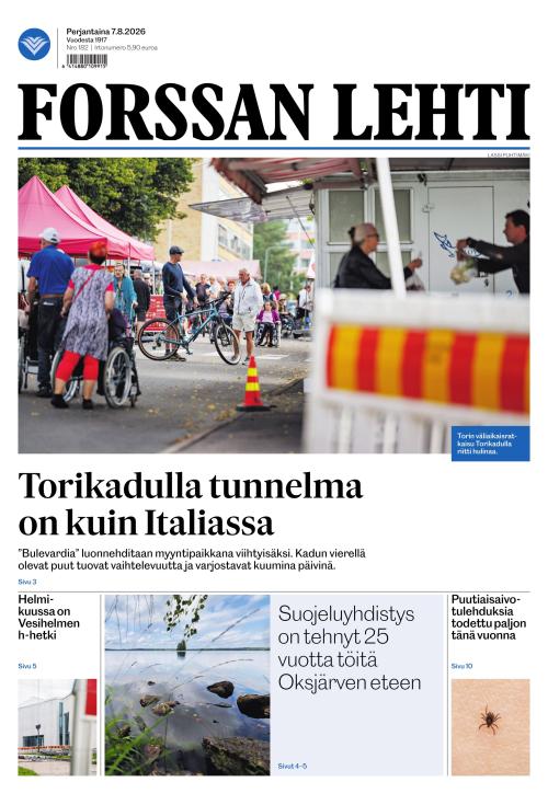 Forssan Lehti 7.8.2026