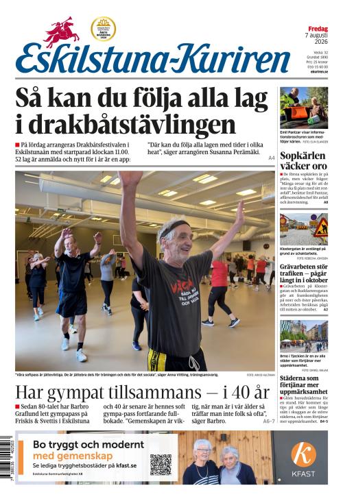 Eskilstuna-Kuriren 7.8.2026