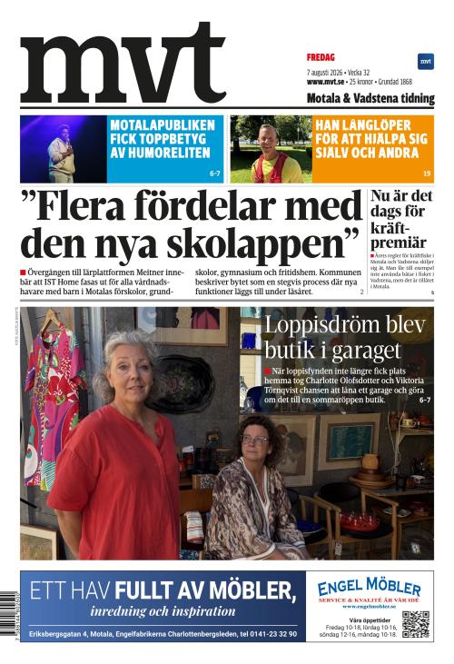 Motala Vadstena Tidning 7.8.2026