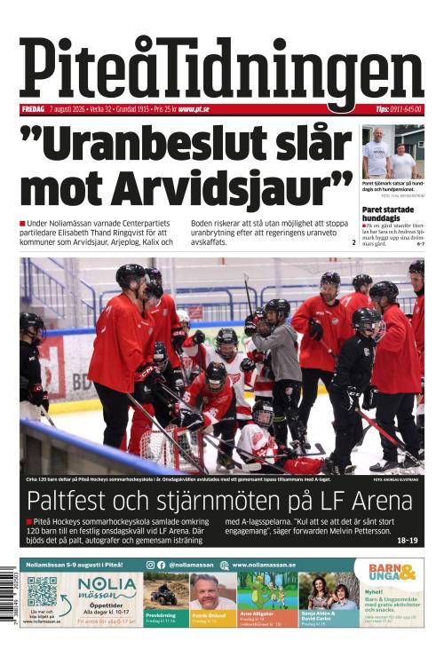 Piteå-Tidningen 7.8.2026