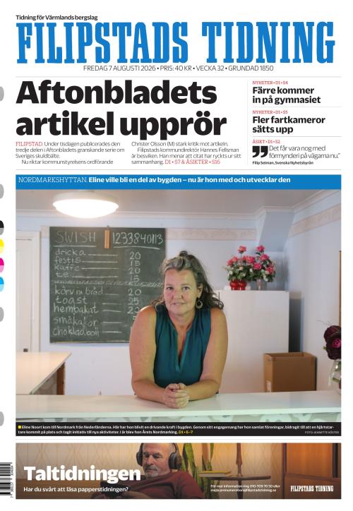 Filipstads Tidning 7.8.2026