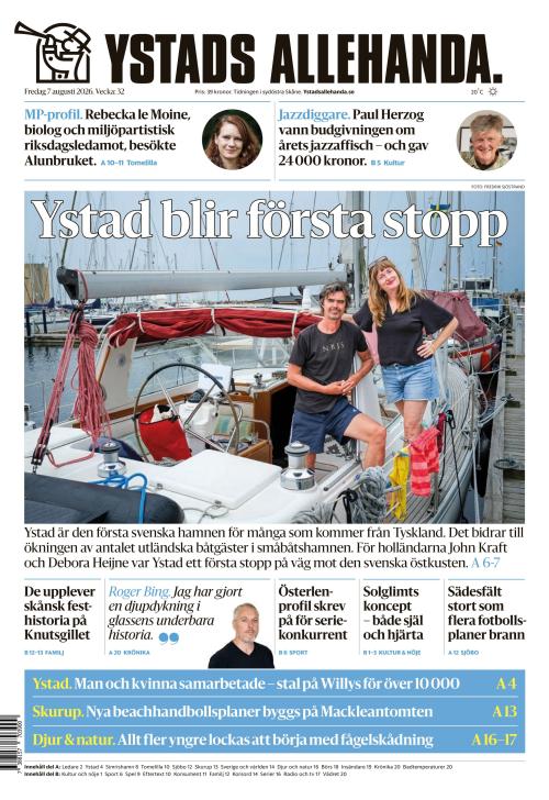 Ystads Allehanda 7.8.2026