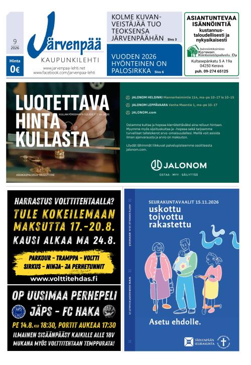Järvenpää-lehti 7.8.2026