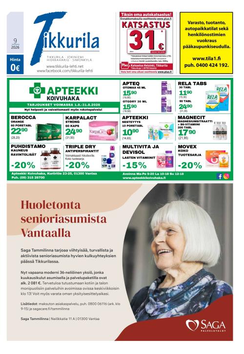 Tikkurila-lehti 7.8.2026