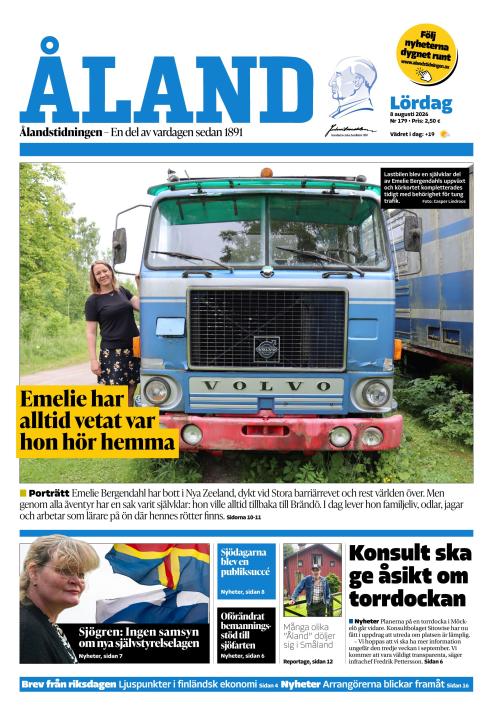 Ålandstidningen 8.8.2026