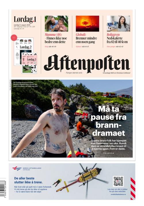 Aftenposten 8.8.2026