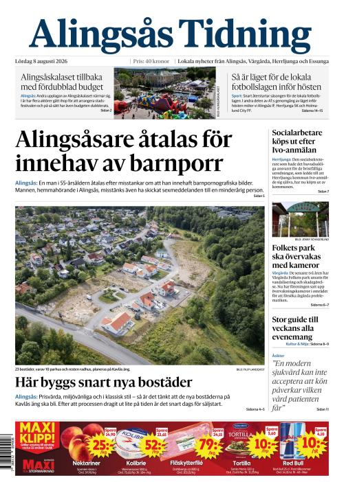 Alingsås Tidning 8.8.2026