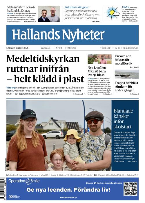 Hallands Nyheter 8.8.2026