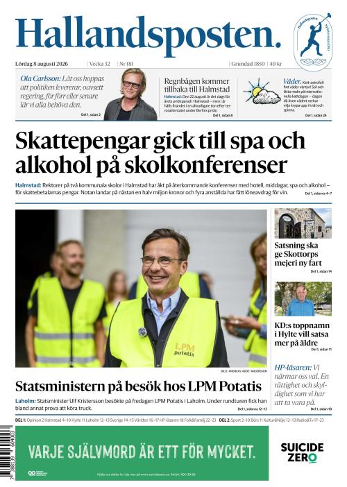 Hallandsposten 8.8.2026
