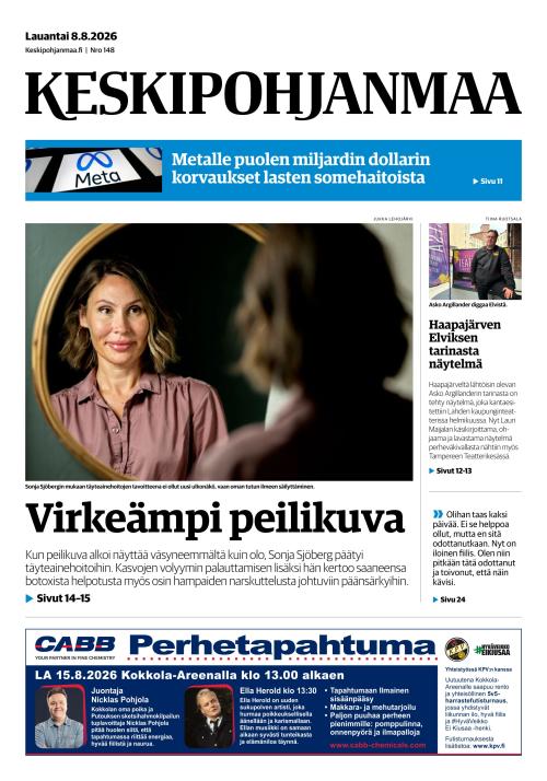 Keskipohjanmaa 8.8.2026