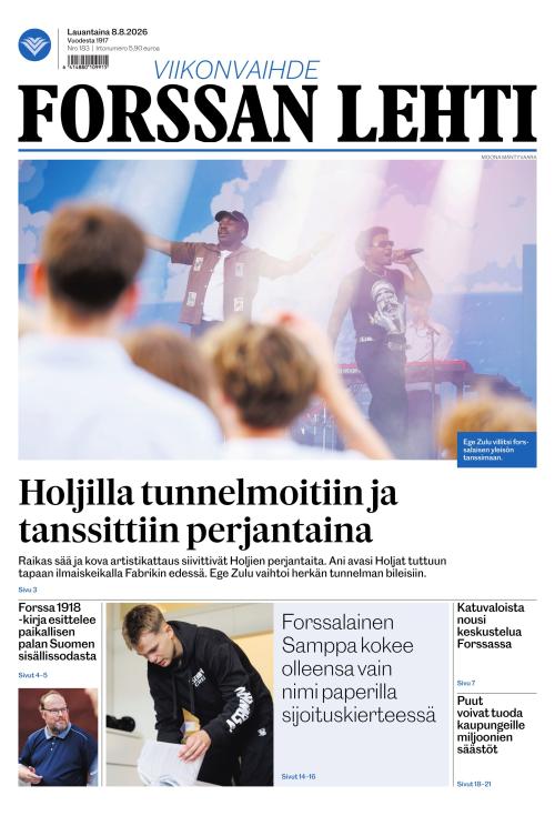Forssan Lehti 8.8.2026