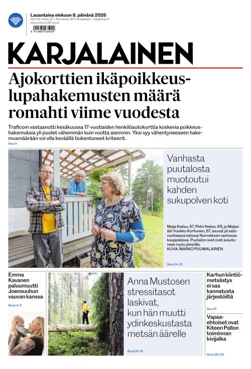 Karjalainen 8.8.2026