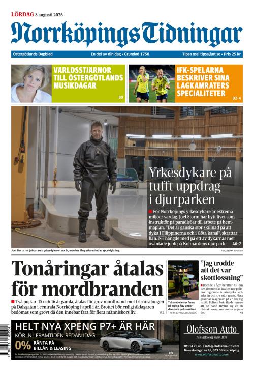 Norrköpings Tidningar 8.8.2026