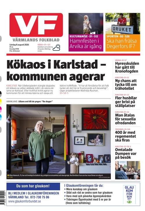 Värmlands Folkblad 8.8.2026