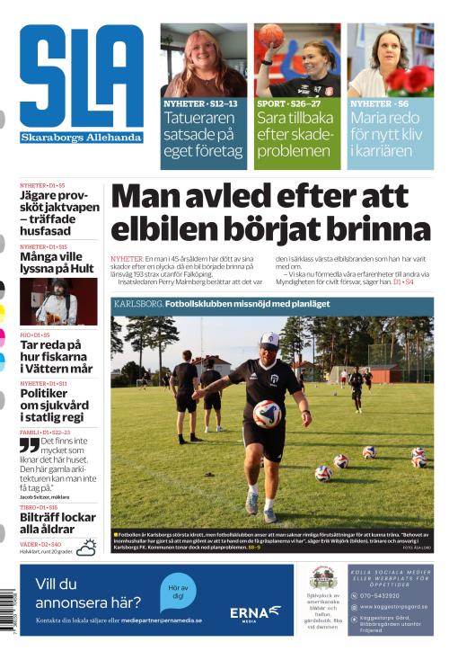 Skaraborgs Allehanda 8.8.2026