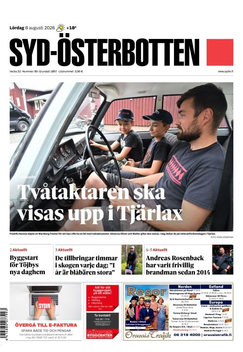 Syd-Österbotten 8.8.2026