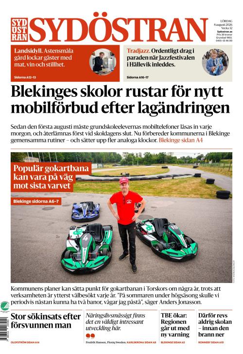 Sydöstran 8.8.2026