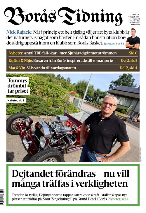 Borås Tidning 8.8.2026