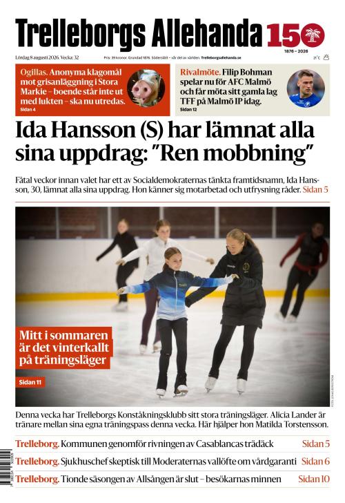 Trelleborgs Allehanda 8.8.2026