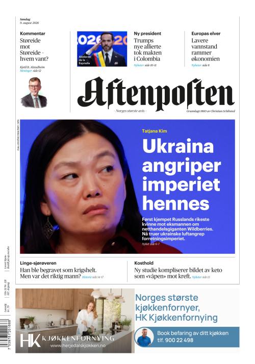 Aftenposten 9.8.2026