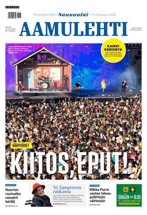 Aamulehti 9.8.2026