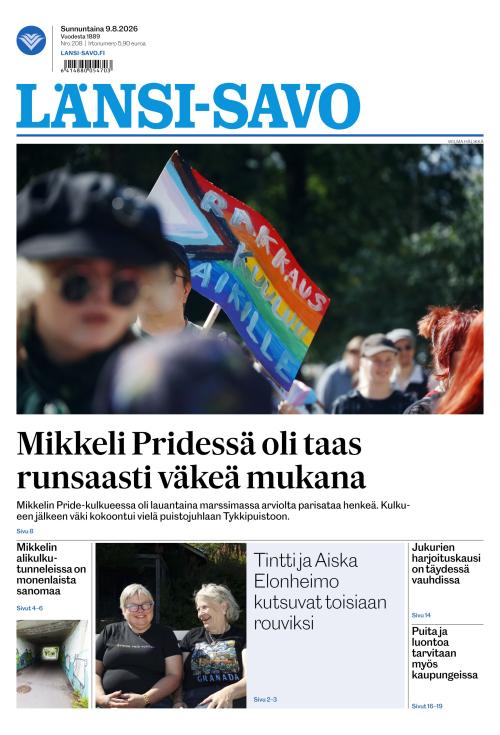 Länsi-Savo 9.8.2026