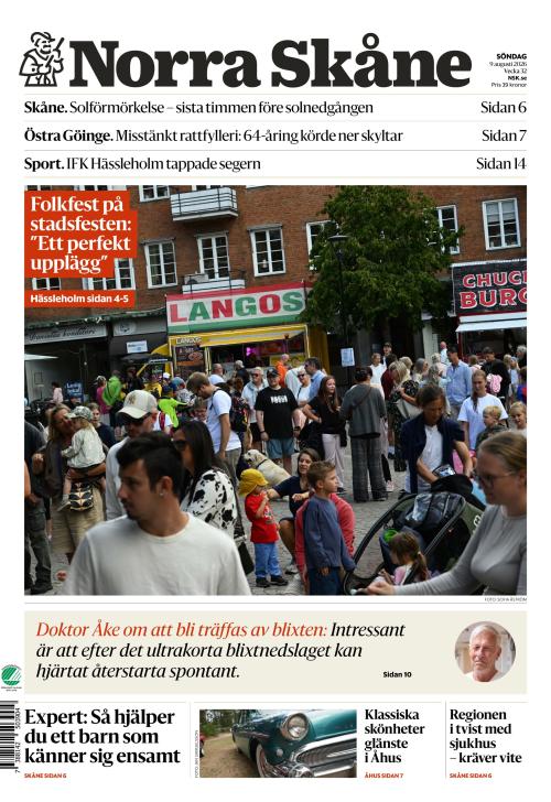 Norra Skåne 9.8.2026