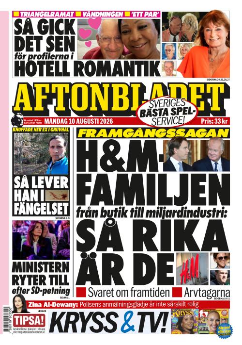 Aftonbladet 10.8.2026