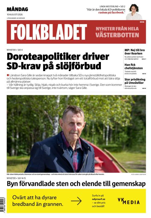 Folkbladet (Västerbotten) (SE) 10.8.2026