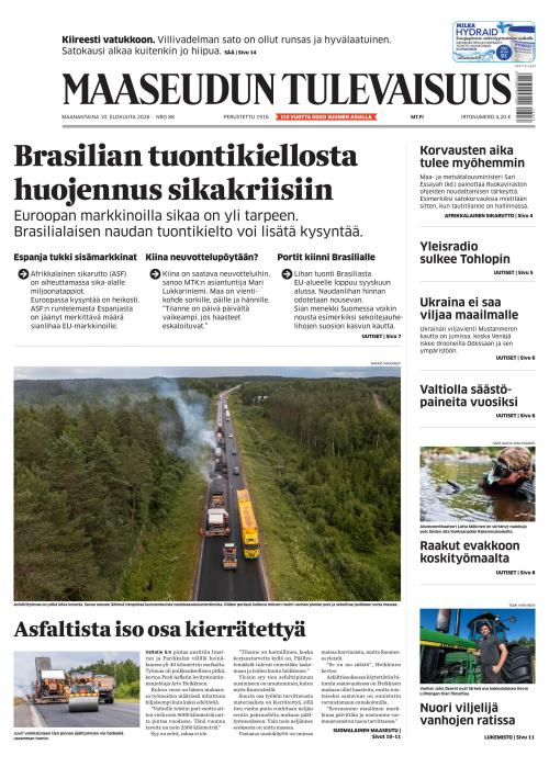 Maaseudun Tulevaisuus 10.8.2026