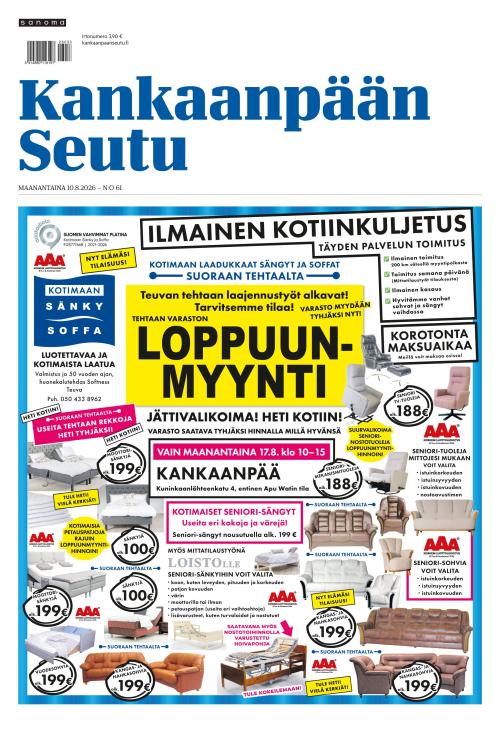 Kankaanpään Seutu 10.8.2026