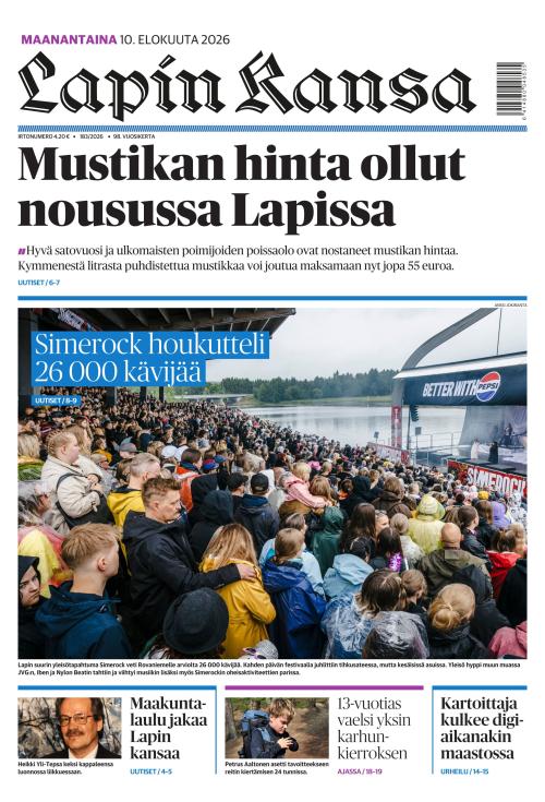 Lapin Kansa 10.8.2026