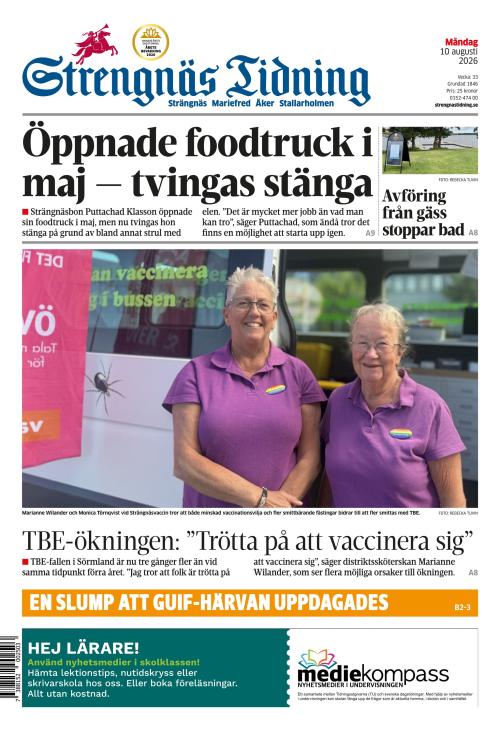 Strengnäs Tidning 10.8.2026
