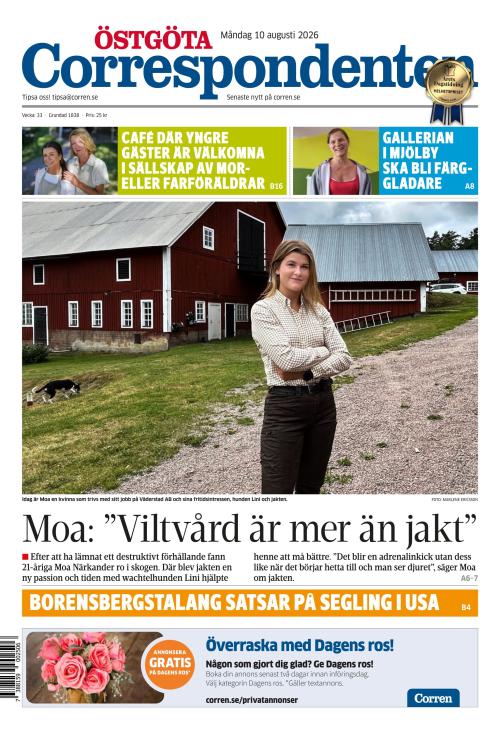 Östgöta Correspondenten 10.8.2026