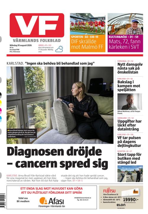 Värmlands Folkblad 10.8.2026